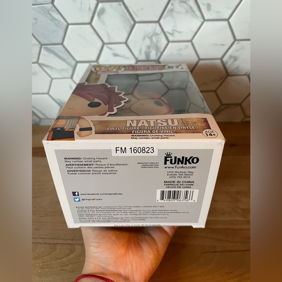 Fairy Tail Natsu Funko Pop #67 - Picture 3 of 3